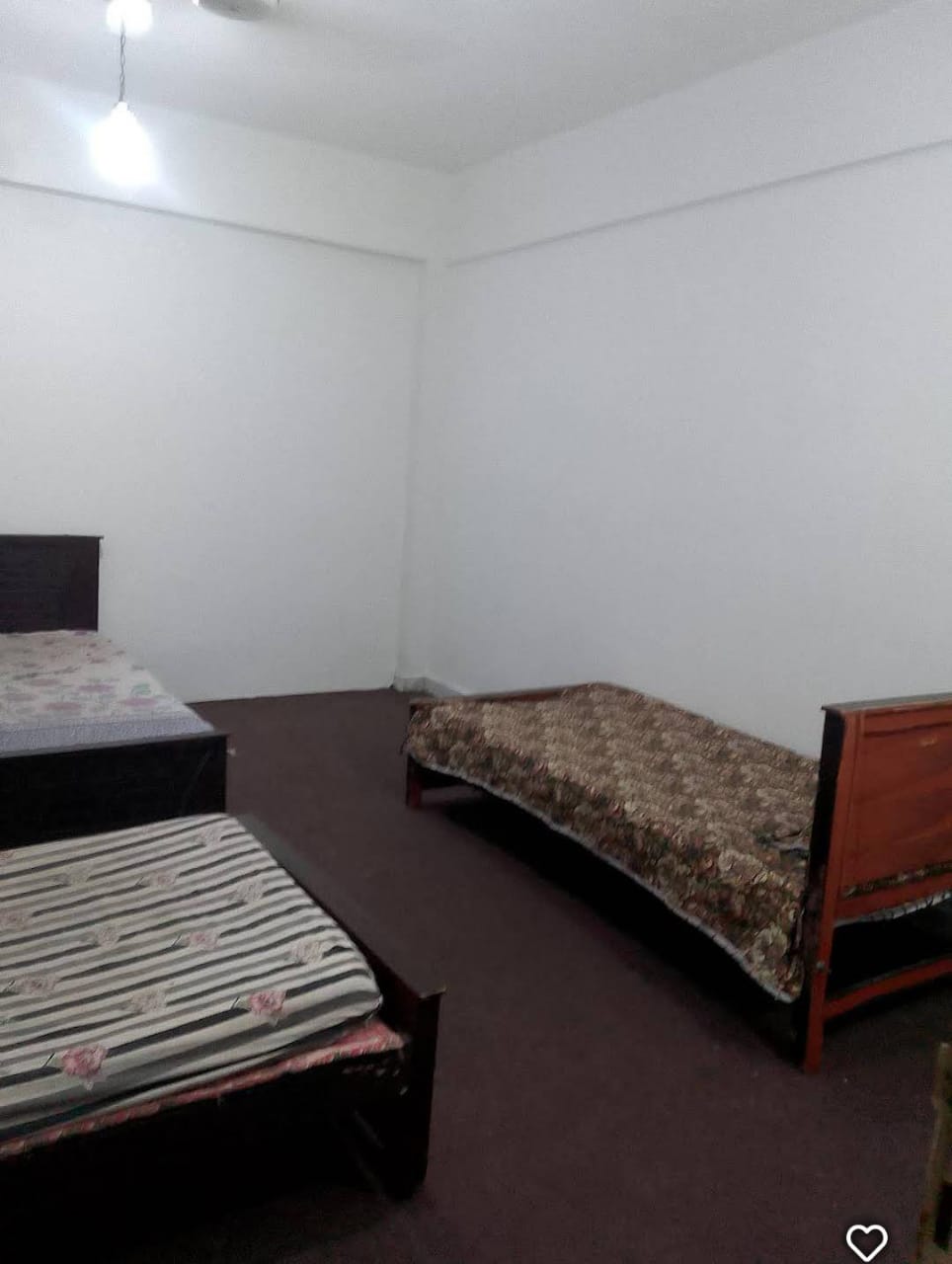 Two Seater Room at LUXURY BOYS HOSTELS   F-11 Branch